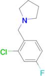 1-(2-Chloro-4-fluorobenzyl)pyrrolidine