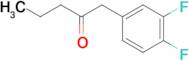 1-(3,4-Difluorophenyl)pentan-2-one