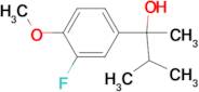 2-(3-Fluoro-4-methoxyphenyl)-3-methyl-butan-2-ol