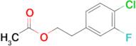 4-Chloro-3-fluorophenethyl acetate