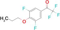 4'-n-Propoxy-2,2,2,3',5'-pentafluoroacetophenone