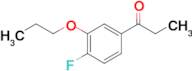 4'-Fluoro-3'-propoxypropiophenone