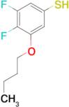 3-n-Butoxy-4,5-difluorothiophenol