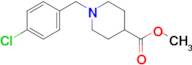 Methyl 1-[(4-chlorophenyl)methyl]piperidine-4-carboxylate