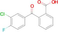 2-(3-Chloro-4-fluorobenzoyl)benzoic acid