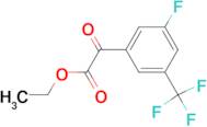 (3-Fluoro-5-trifluoromethyl-phenyl)-oxo-acetic acid ethyl ester