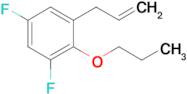 3-(3,5-Difluoro-2-n-propoxyphenyl)-1-propene
