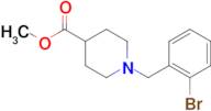 Methyl 1-[(2-bromophenyl)methyl]piperidine-4-carboxylate