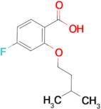 4-Fluoro-2-iso-pentoxybenzoic acid