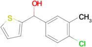 4-Chloro-3-methylphenyl-(2-thienyl)methanol