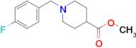 Methyl 1-[(4-fluorophenyl)methyl]piperidine-4-carboxylate