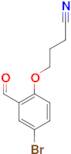 4-(4-Bromo-2-formylphenoxy)butanenitrile