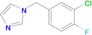 1-(3-Chloro-4-fluorobenzyl)imidazole