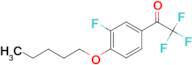 3'-Fluoro-4'-n-pentoxy-2,2,2-trifluoroacetophenone