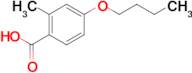 4-n-Butoxy-2-methylbenzoic acid