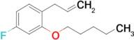 3-(4-Fluoro-2-n-pentoxyphenyl)-1-propene