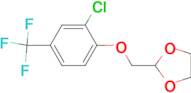 3-Chloro-4-[(1,3-dioxolan-2-yl)methoxy]benzotrifluoride