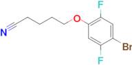 5-(4-Bromo-2,5-difluoro-phenoxy)pentanenitrile