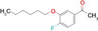 4'-Fluoro-3'-n-hexyloxyacetophenone