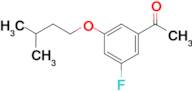 5'-Fluoro-3'-iso-pentoxyacetophenone