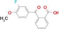 2-(3-Fluoro-4-methoxybenzoyl)benzoic acid