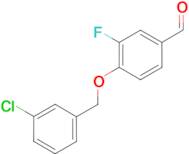 4-(3'-Chlorobenzyloxy)-3-fluorobenzaldehyde