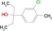 3-(3-Chloro-4-methylphenyl)-3-pentanol