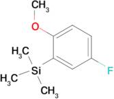 1-(Trimethylsilyl)-3-fluoro-6-methoxybenzene