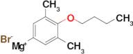 4-n-Butyloxy-3,5-dimethylphenylmagnesium bromide, 0.5M THF