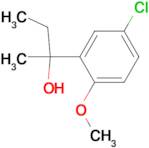 2-(3-Chloro-6-methoxyphenyl)-2-butanol