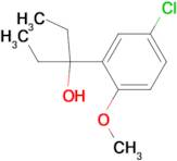 3-(3-Chloro-6-methoxyphenyl)-3-pentanol