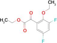 Ethyl 3,5-difluoro-2-ethoxybenzoylformate