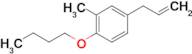 3-(4-n-Butoxy-3-methylphenyl)-1-propene