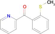 2-((2-Methylthio)benzoyl)pyridine