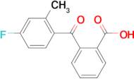 2-(4-Fluoro-2-methylbenzoyl)benzoic acid