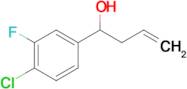 4-(4-Chloro-3-fluorophenyl)-1-buten-4-ol