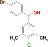 4-Bromo-4'-chloro-3',5'-dimethylbenzhydrol