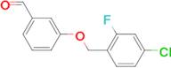 3-(4-Chloro-2-fluorobenzyloxy)benzaldehyde