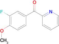 2-(3-Fluoro-4-methoxybenzoyl)pyridine