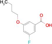 3-n-Butoxy-5-fluorobenzoic acid