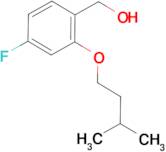 4-Fluoro-2-iso-pentoxybenzyl alcohol