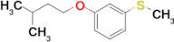 Methyl 3-iso-pentoxyphenyl sulfide