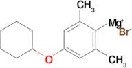 4-Cyclohexyloxy-2,6-dimethylphenylmagnesium bromide, 0.5M 2-MeTHF