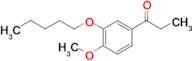 4'-Methoxy-3'-n-pentoxypropiophenone