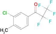 3'-Chloro-4'-methyl-2,2,3,3,3-pentafluoropropiophenone