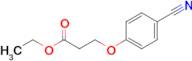 Ethyl 3-(4-cyano-phenoxy)propanoate