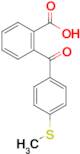 2-((4-Methylthio)benzoyl)benzoic acid