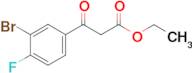 Ethyl (3-bromo-4-fluorobenzoyl)acetate