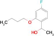 1-(2-n-Butoxy-4-fluorophenyl)ethanol