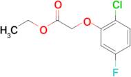 Ethyl 2-(2-chloro-5-fluoro-phenoxy)acetate